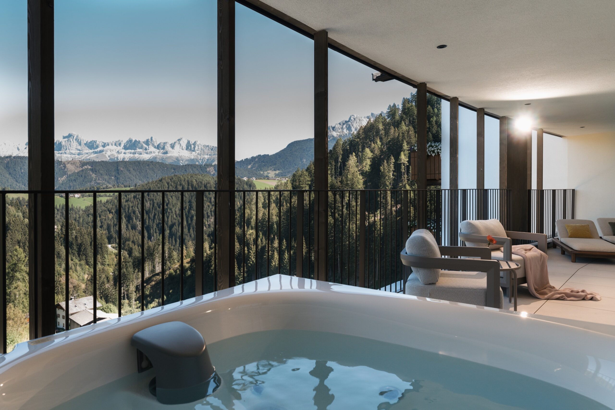 Junior Suite Rosengarten con idromassaggio privato nella nuova ala del Ganis Resort
