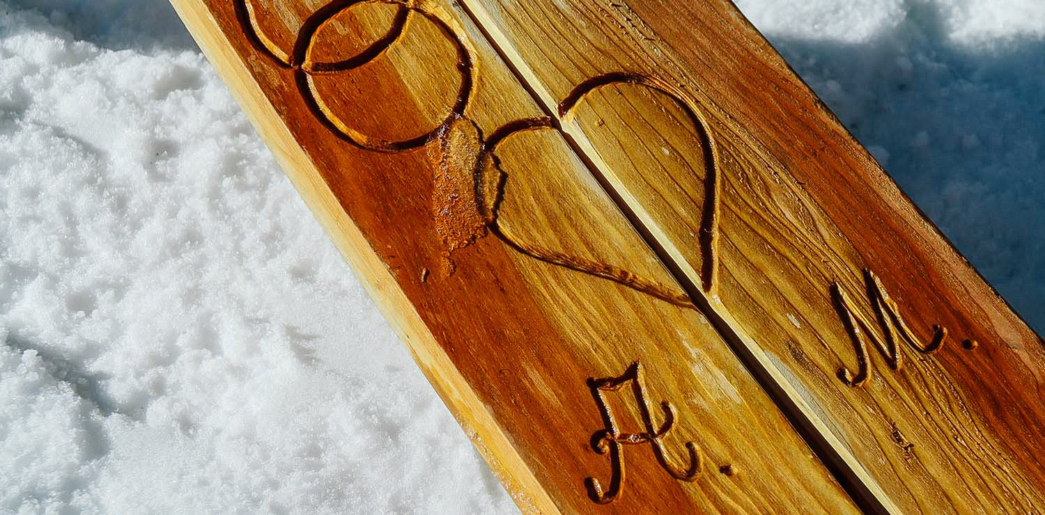 Bretter ai piedi e olimpiadi: la tradizione dello sci storico al Ganischgerhof