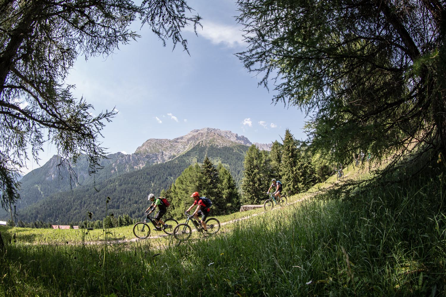 E-Bike Woche Juni Südtirol mit Weltmeister Mike Kluge. Bikehotel Südtirol Ganischgerhof