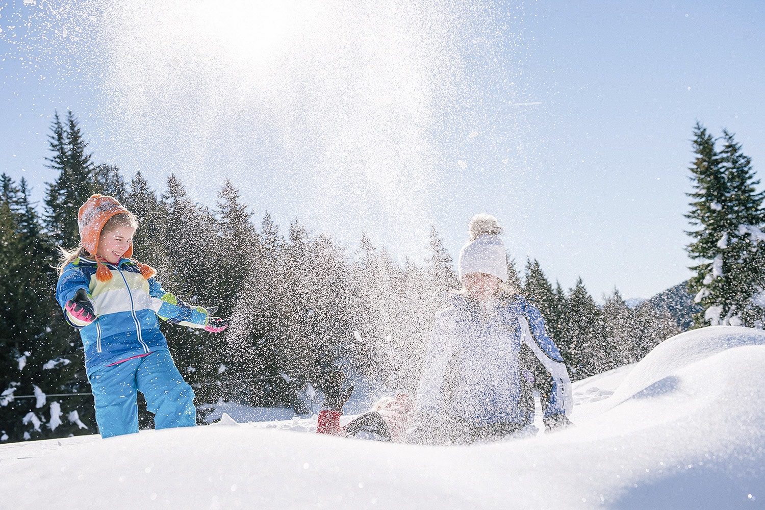 Winter- & Skiurlaub im Familienhotel in Obereggen | Eggental Photo: Ortler Skiarena - IDM