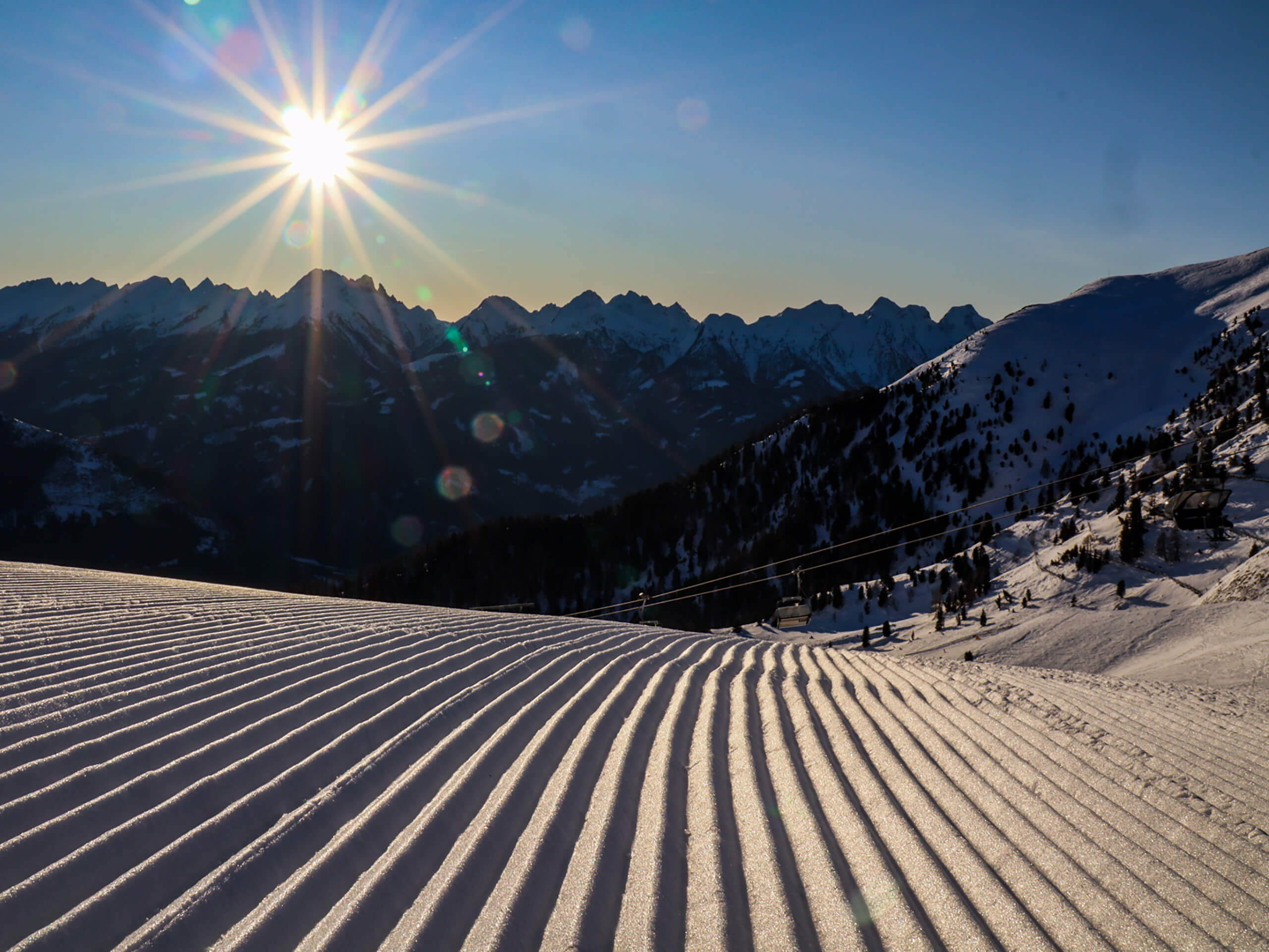 Ganis Experiences Dolomiten Early Morning Skiing