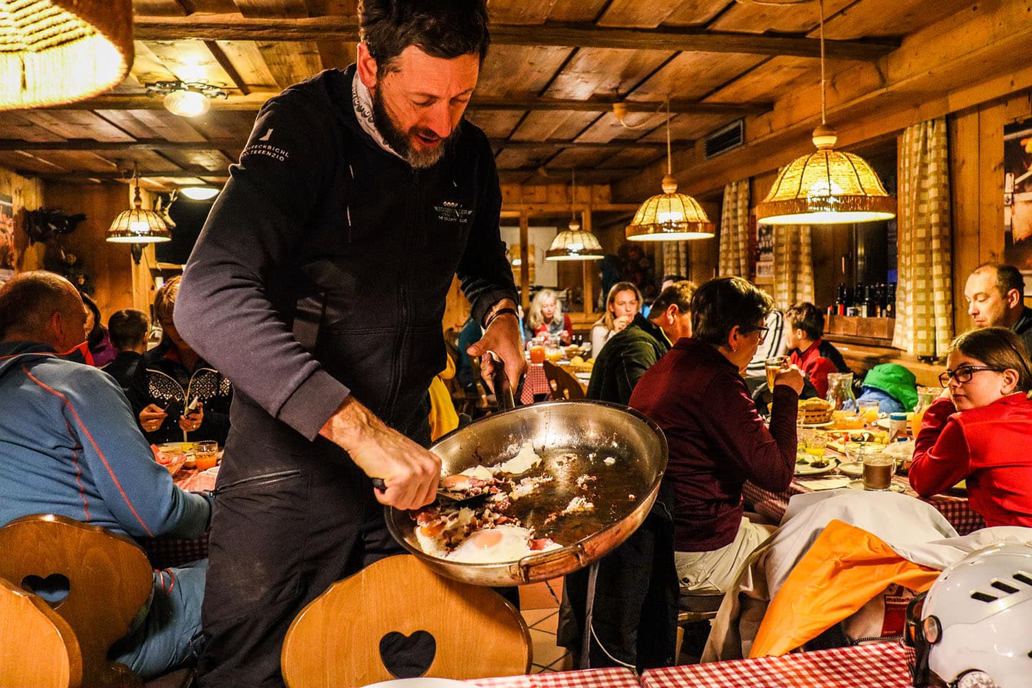 Après-Ski Ganischgeralm in Obereggen | Südtirol | Dolomiten