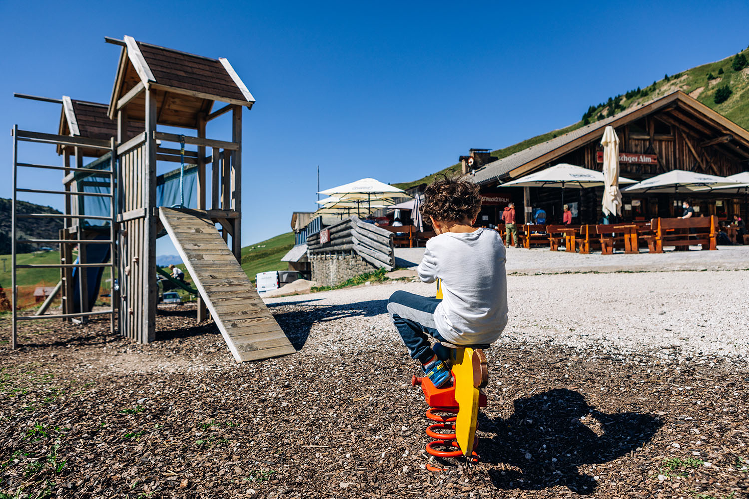 Après-Ski Ganischgeralm in Obereggen | Südtirol | Dolomiten