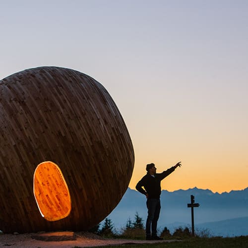 Herbsturlaub in Südtirol in den Dolomiten - Latemarium Obereggen