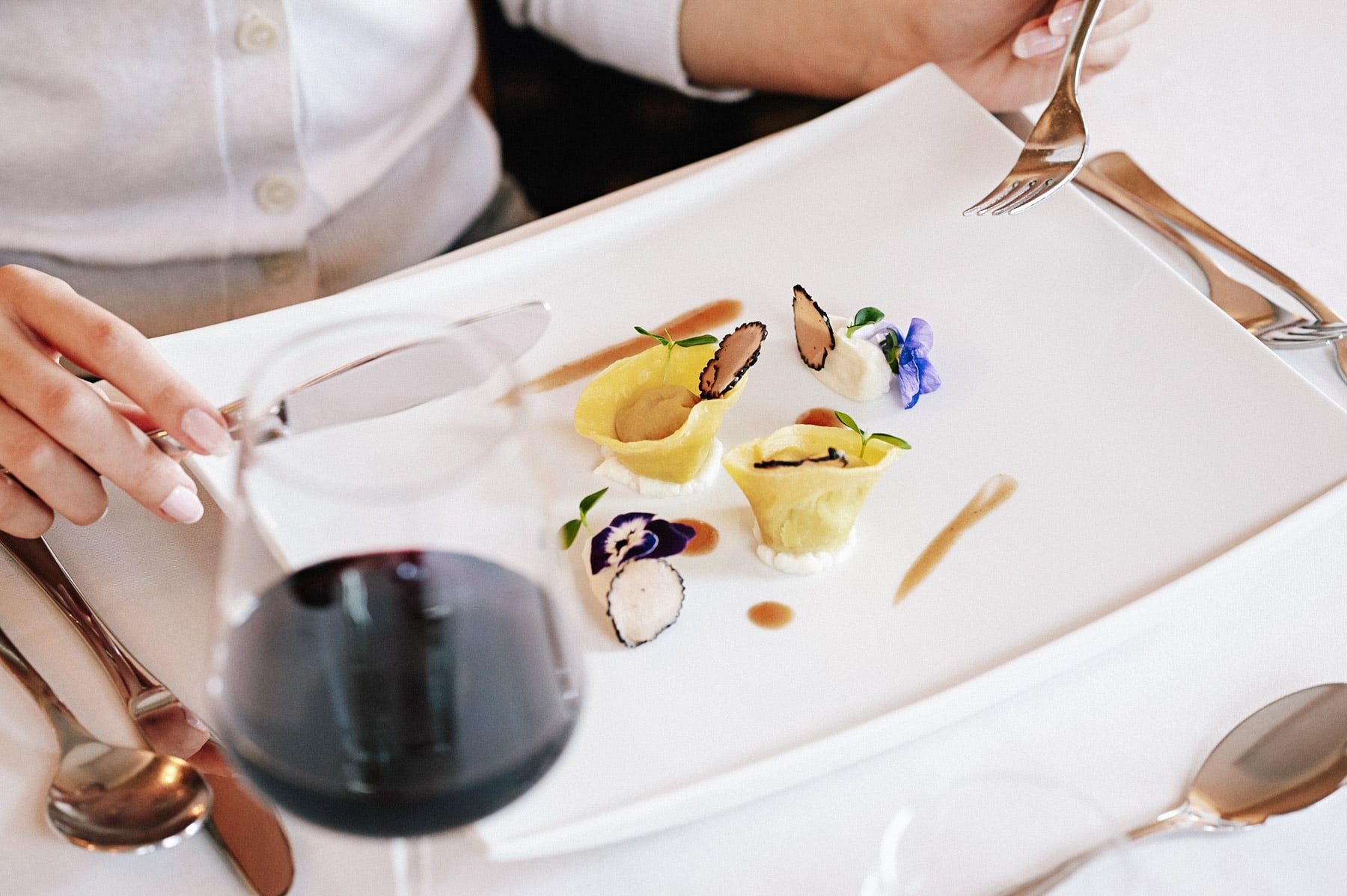 Hotel gourmet con la mezza pensione diversa in Alto Adige